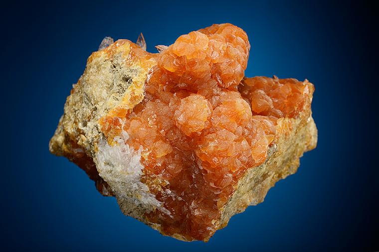COLEMANITE on CALCITE